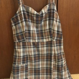 Plaid Dress